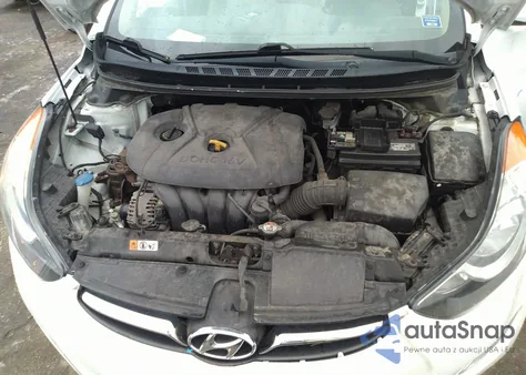 2013 Hyundai Elantra Limited from USA, damaged, VIN 5NPDH4AEXDH221044